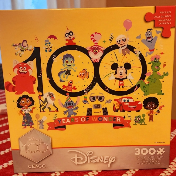 Ceaco by Disney Other - Disney 100 Years of Wonder 300 Piece Puzzle ** NIB **